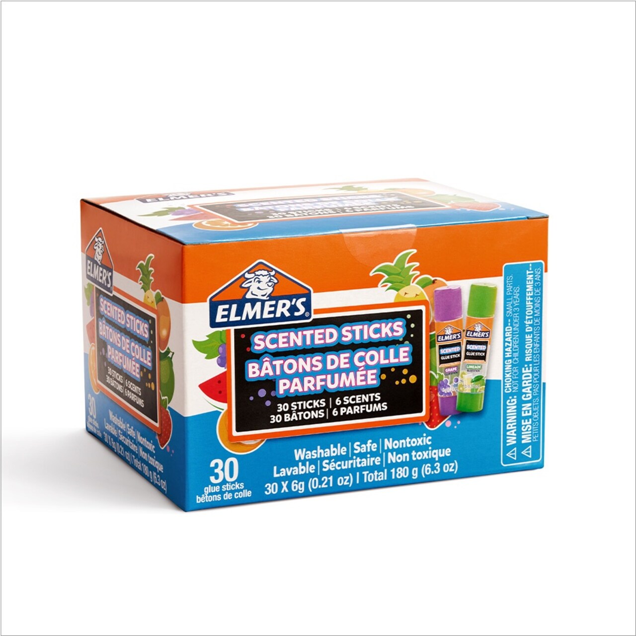 Elmer's Scented Glue Sticks 30/Pkg-Assorted Scents